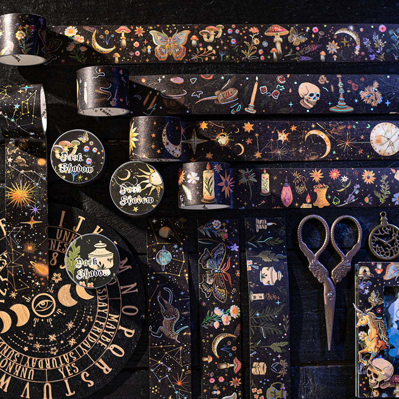 "Dark Shadow Magic Realm" Washi Tape