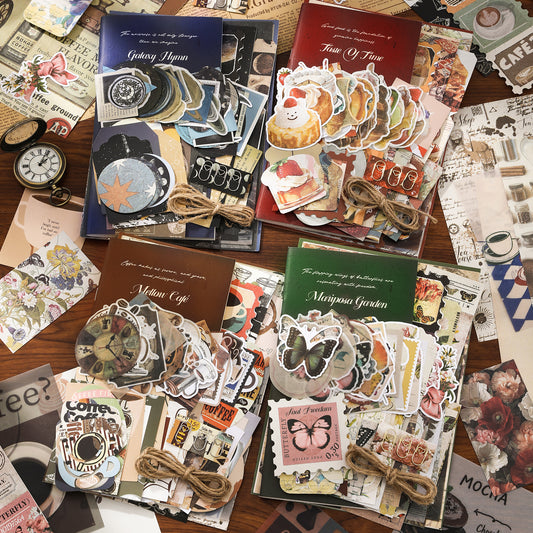 "Time Silhouette" Journal Supplies Pack for Starters