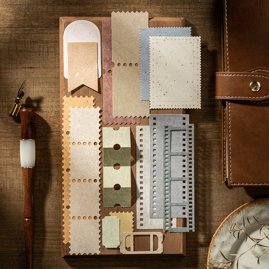 Vintage Kraft Paper 30 Sheets of Retro Journaling & Crafting Decorative Frames