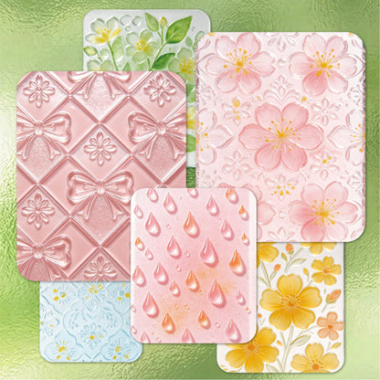 Glass-like Vellum Deco Papers for Scrapbooking 16pcs