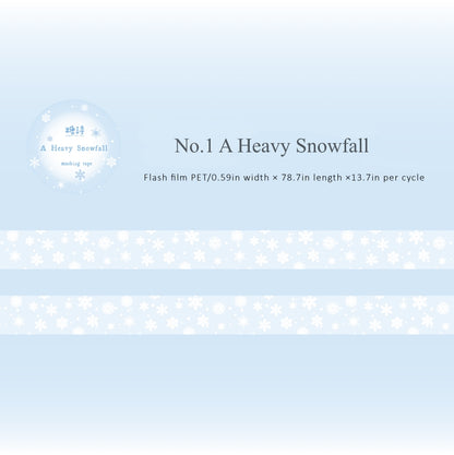 "Winter Love Song" 2m Sparkly PET Tapes