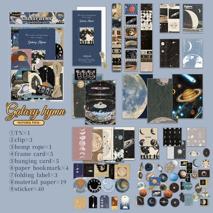 "Time Silhouette" Journal Supplies Pack for Starters