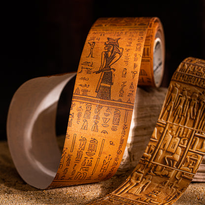 Egypt Vibe Washi Tapes 6 Rolls in a Set for Scrapbooking