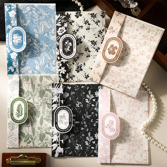 "Classic Flower" Deco Papers 10 Sheets