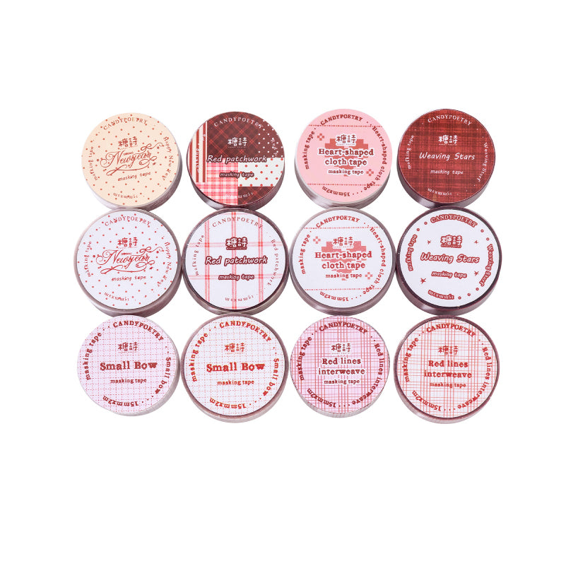 "Crimson Prologue" Background Tapes 6 Deigns in 2 Materials