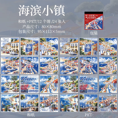 Seaside Series Sticker Boons Travel & Summer Themed Stickers