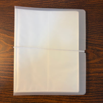 Intergrated Plastic Storage Binder for Tapes 26 Sheets