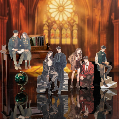 "Magic Academy" 15pcs Wizards and Witches Character Stickers