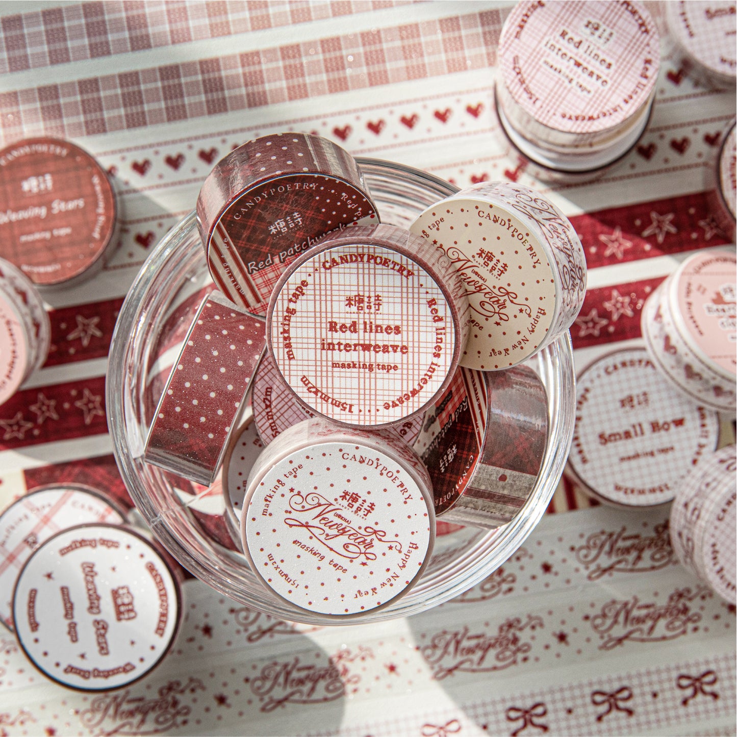 "Crimson Prologue" Background Tapes 6 Deigns in 2 Materials