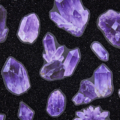 "Crystal Spirit" 30pcs Frosted PET Stickers