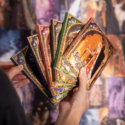 "Living in a Fairy Tale" 50 Sheets of Witchy Scrapbooking Papers