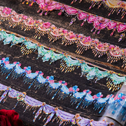 "Jewelry Curtains" Shiny PET Tapes