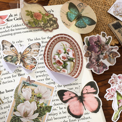 "Time Silhouette" Journal Supplies Pack for Starters