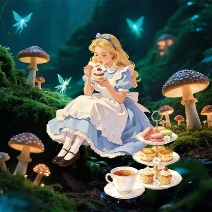 Fairy Ballads 10pcs Thin Cardboard Stickers Princess Stickers for Scrapbooking