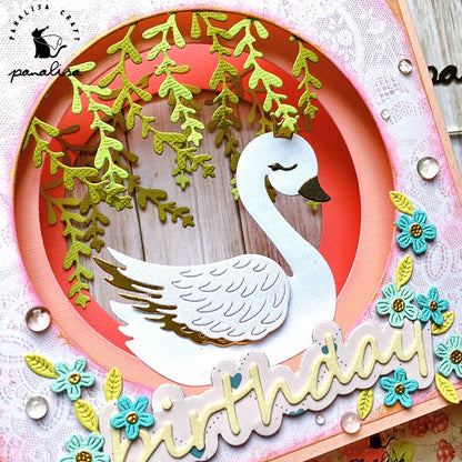 Elegant Swan Cutting Die