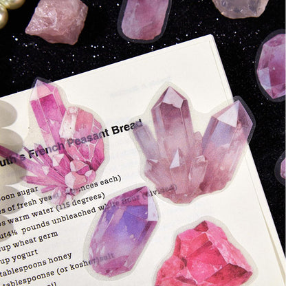 "Crystal Spirit" 30pcs Frosted PET Stickers