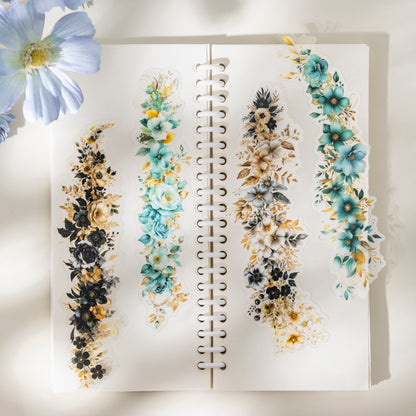 "Floral Expansion" 10pcs Large Sized Flower Stickers