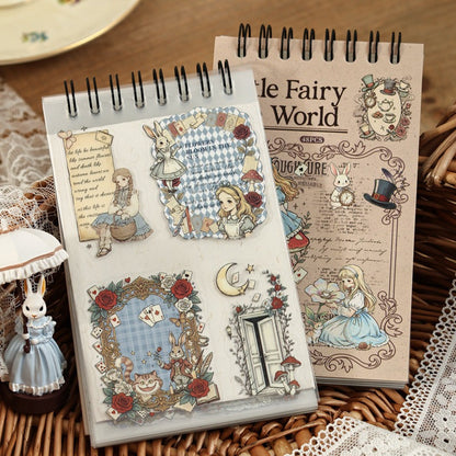 Little Fairytale World 48pcs Pre-cut Cute Sticker Book