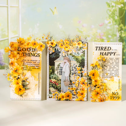 "Floral Expansion" 10pcs Large Sized Flower Stickers