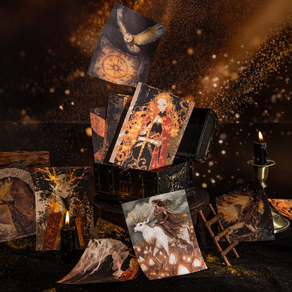 "Living in a Fairy Tale" 50 Sheets of Witchy Scrapbooking Papers