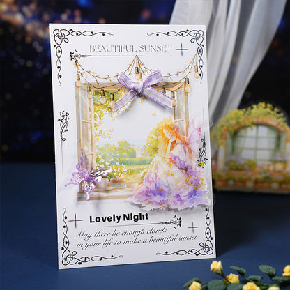 "Lights and Windows" 16pcs PET Stickers