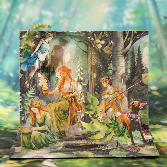 "European Goddess" PET Stickers 15pcs in