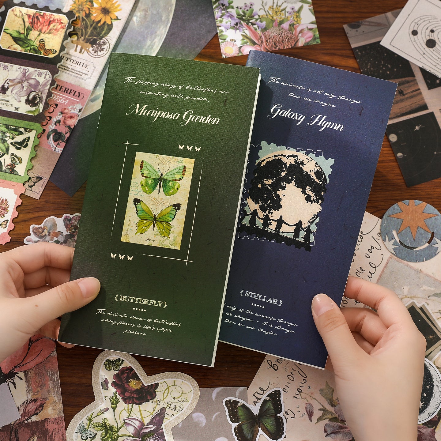 "Time Silhouette" Journal Supplies Pack for Starters
