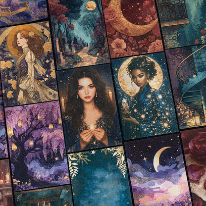 "Star Moon Fairytale" Sticker Books 20 Sheets