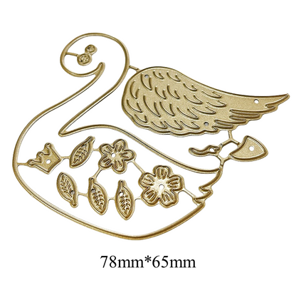 Elegant Swan Cutting Die