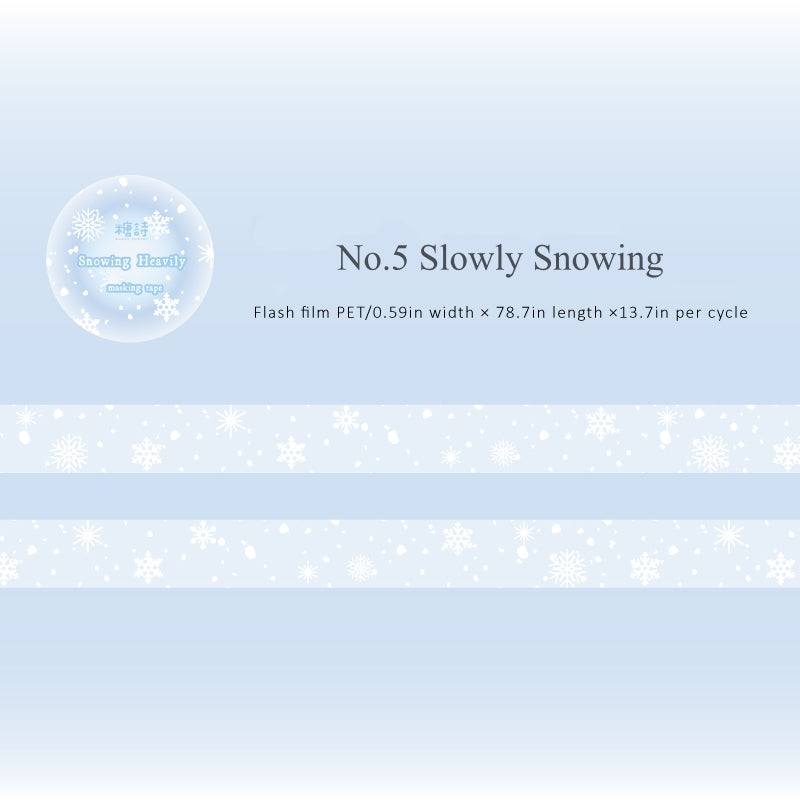 "Winter Love Song" 2m Sparkly PET Tapes