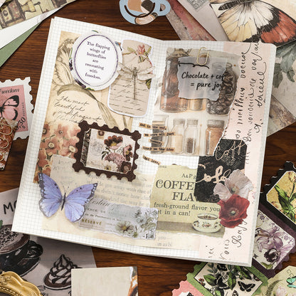 "Time Silhouette" Journal Supplies Pack for Starters