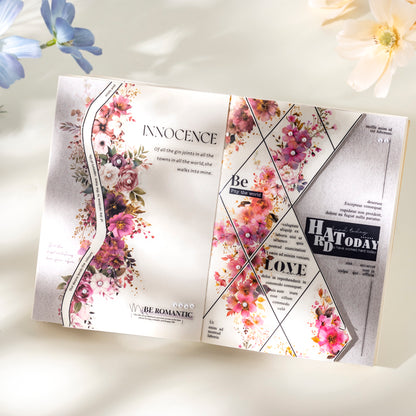 "Floral Expansion" 10pcs Large Sized Flower Stickers