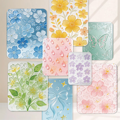 Glass-like Vellum Deco Papers for Scrapbooking 16pcs