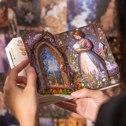 "Living in a Fairy Tale" 50 Sheets of Witchy Scrapbooking Papers