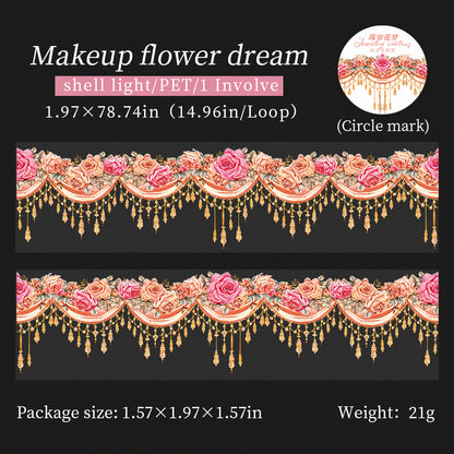 "Jewelry Curtains" Shiny PET Tapes