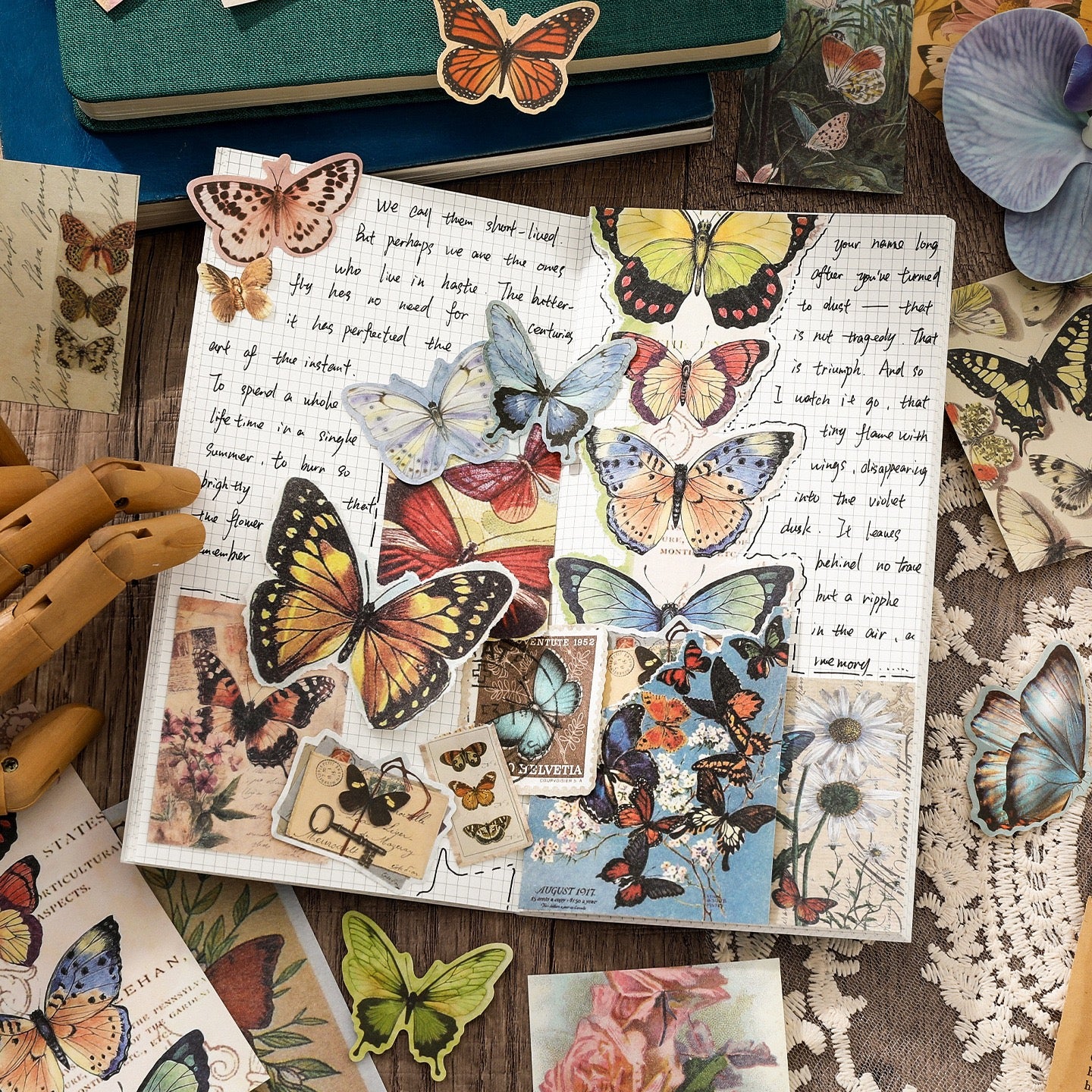 100pcs Deco Paper Bundle in 4 Different Themes