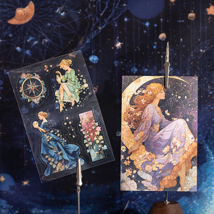"Star Moon Fairytale" Sticker Books 20 Sheets