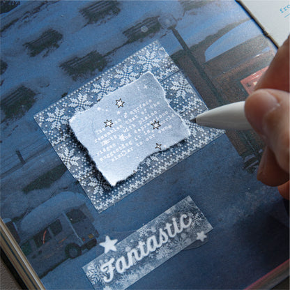 "Winter Love Song" 2m Sparkly PET Tapes