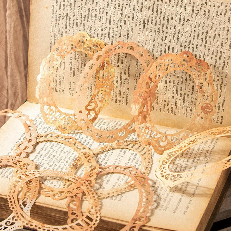 Elegant Vintage Die-cut Paper Frames 10pcs each