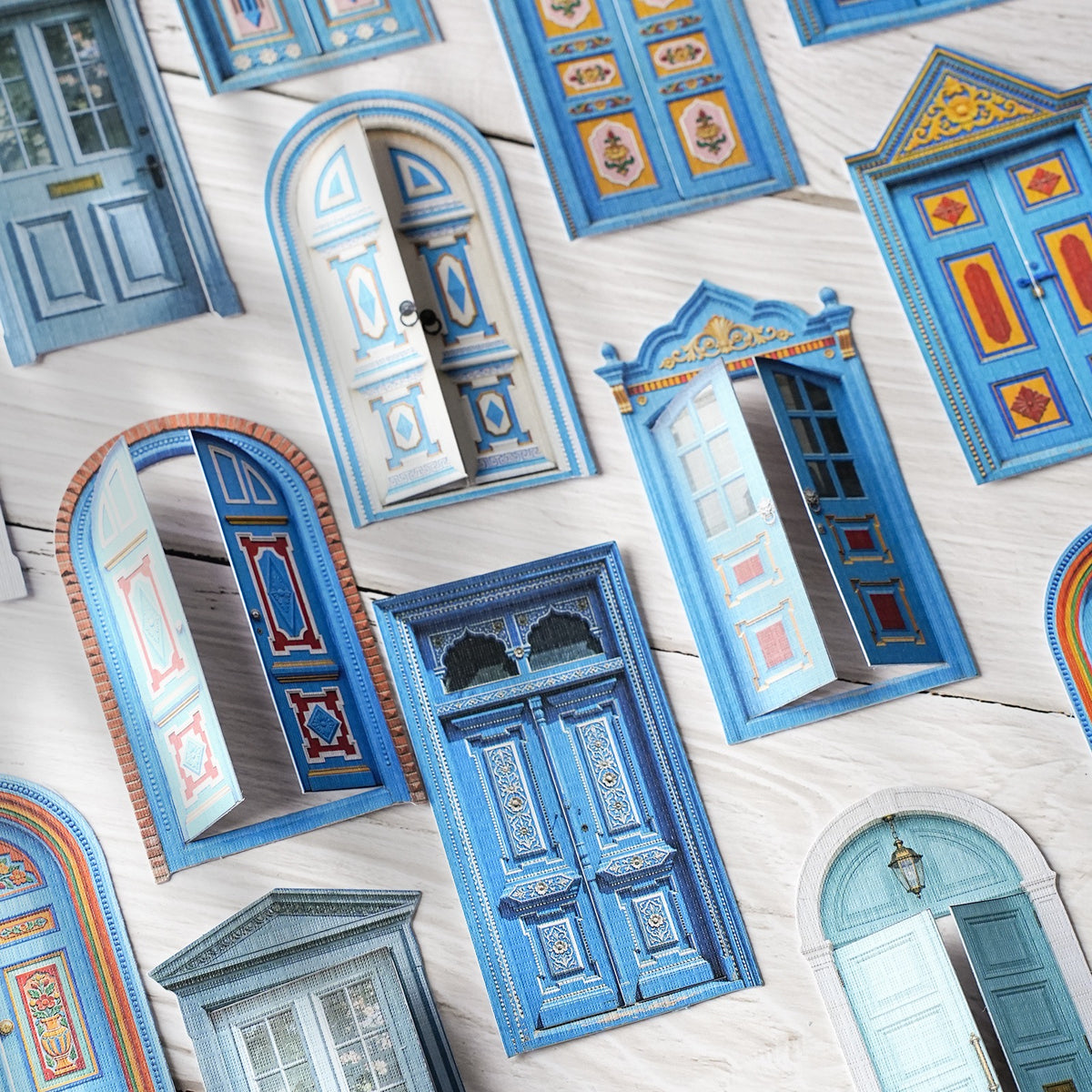 Door & Window Dreams 20pcs Cardboard Stickers