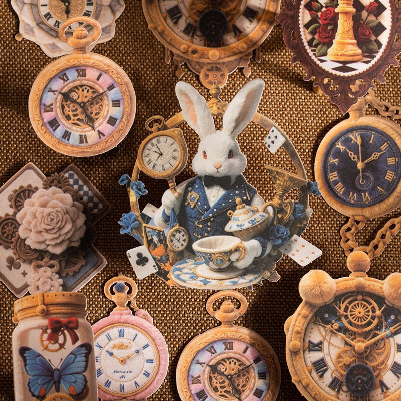 Dream & Alice 15pcs Wonderland Themed Stickers