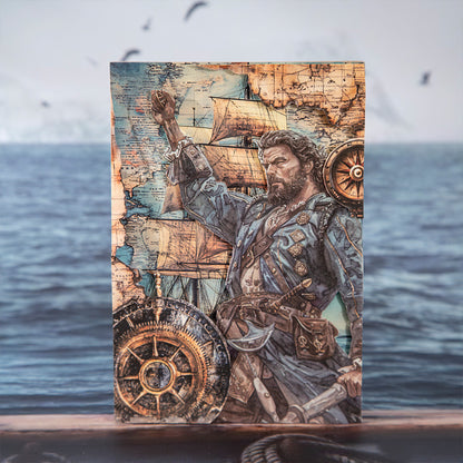 "Maritime Chronicles" 30 Sheets of Scrapbooking Decorative Papers