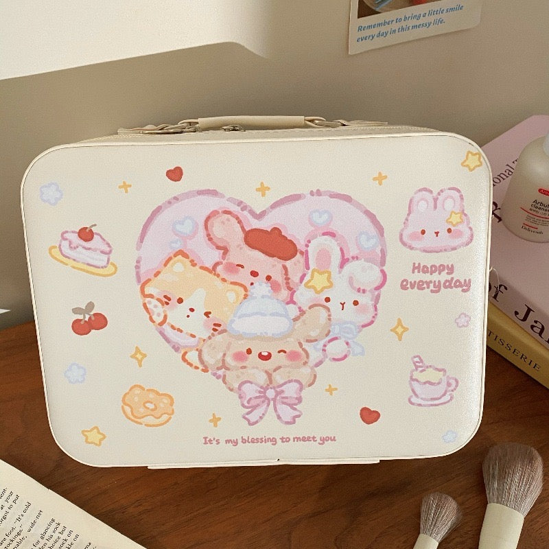 A Vintage Dream Blind Box 50 Different Scrapbooking Supplies in Zip Case Free Shipping