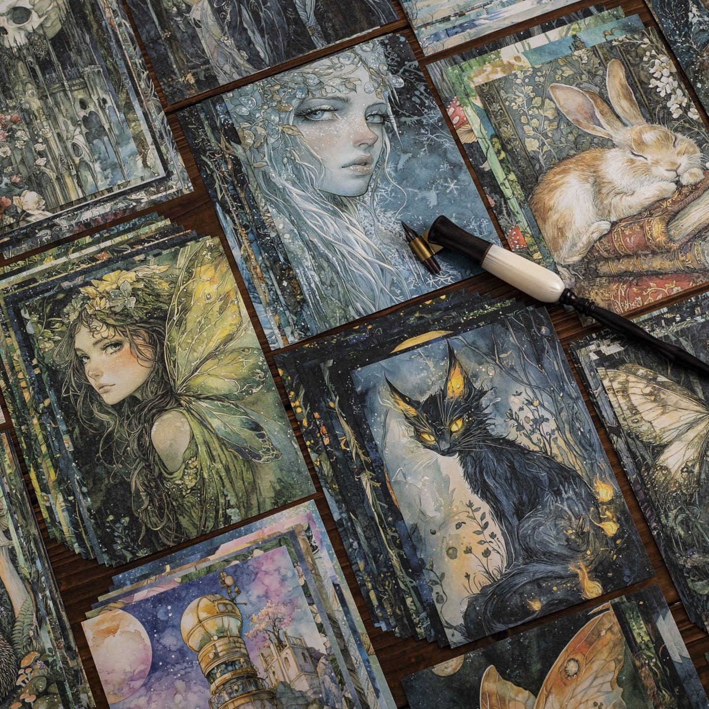 Star Dteam Fairy Tales 30 sheets of Fantasy Themed Deco Papers