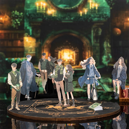 "Magic Academy" 15pcs Wizards and Witches Character Stickers