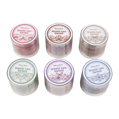 Dreamy Lace Garland PET Tape Pre-cut
