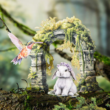 "Jungle Adventure" Mini Journal Supplies Pack 100pcs in Contain Stickers and Deco Papers