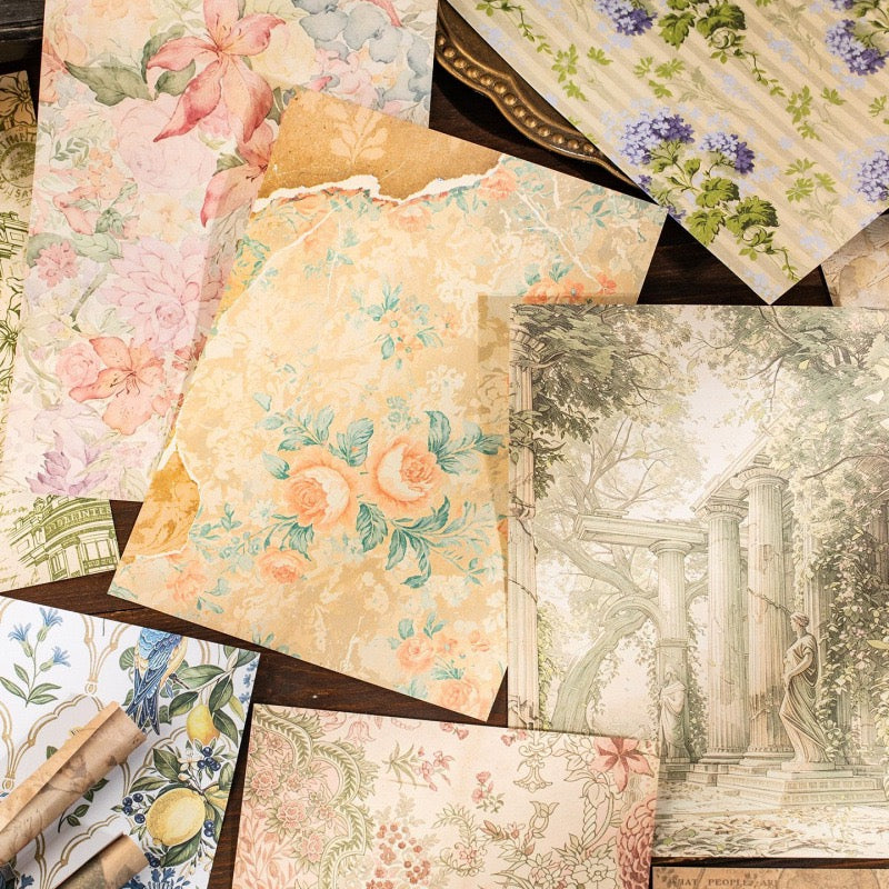 Vintage Treasury Sticker Book 30 Sheets in