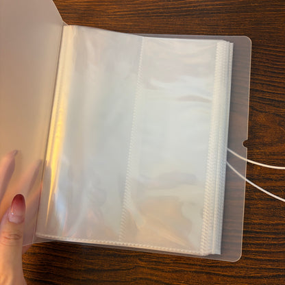 Intergrated Plastic Storage Binder for Tapes 26 Sheets