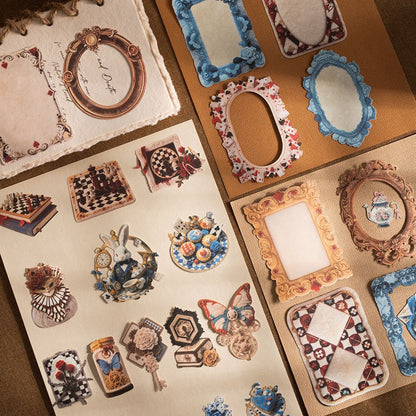 Dream & Alice 15pcs Wonderland Themed Stickers